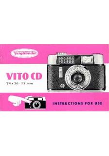 Voigtlander Vito CD manual. Camera Instructions.